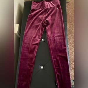 TOMMY HILFIGER velour leggings size xs